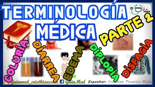 TERMINOLOGÍA MÉDICA PARTE 2  GuiaMed [upl. by Crystal418]