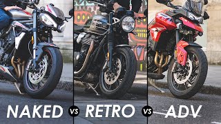 The Best Triumph Motorcycles For Commuting 2020 [upl. by Wons]