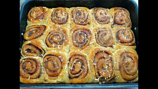 I migliori Cinnamon Rolls ricetta originale dei Kanelbullar gli involtini alla cannella svedesi [upl. by Anital]