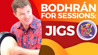 Expert Bodhran Lessons IRISH JIGS With Jim Higgins [upl. by Najed327]