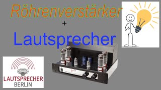 Röhrenverstärker plus Lautsprecher [upl. by Ealasaid282]