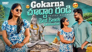 Gokarna Full Tour in Telugu  Gokarna tour guide gokarna udupi murudeswar travel trending trip [upl. by Anilam]