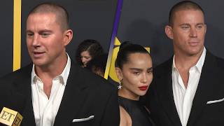 Why Channing Tatum Says He Can’t Work Without Zoë Kravitz After Blink Twice Exclusive [upl. by Ettenad692]