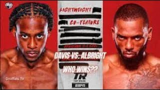 KEYSHAWN DAVIS VS NAHIR ALBRIGHT [upl. by Ling]