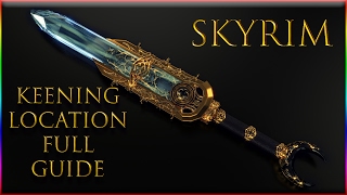 SKYRIM REMASTERD KEENING DAGGER LOCATIONUNIQUE WEAPON [upl. by Benito]