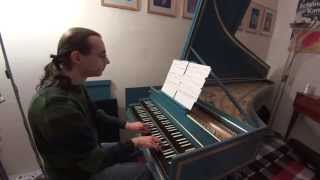 Scott Ross Preludio allimitazione del signor Vanieri John Moraitis harpsichord [upl. by Dominus]