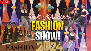 Fashion Show Live  BokoKhaliha  Assamese New Video  2024  Girls fashion show  Viral videos [upl. by Higbee]