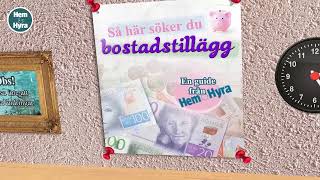 Pensionär Så här söker du bostadstillägg  Hem amp Hyra guide [upl. by Neelon]