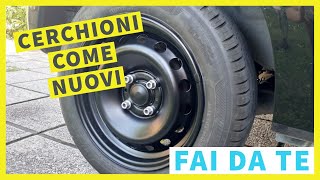 Come verniciare un cerchione auto [upl. by Ahtnicaj554]