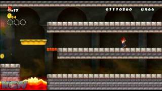 New Super Mario Bros Wii  Star Coin Location Guide  World 2 Castle  WikiGameGuides [upl. by Hoes776]