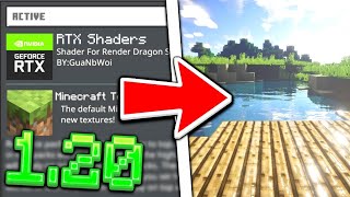 How To Download Shaders For Minecraft Bedrock 120 Android IOS Windows 11 Xbox PS5 [upl. by Sherburne]