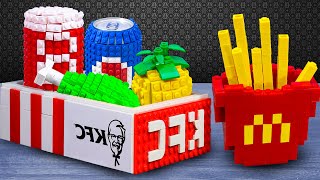 Best of LEGO COOKING videos  Lego Stop Motion Cooking amp LEGO ASMR Compilation in real life 3 [upl. by Knipe]