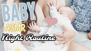 ASMR Relaxing Baby Night Routine Soft Sounds [upl. by Lizzie]