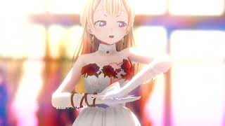 【MMD バンドリ  BanG Dream】Shirasagi Chisato【Flos】 [upl. by Yborian]