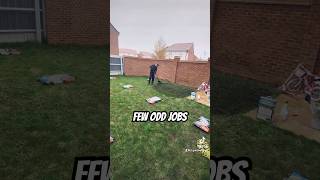 Few odd job garden startingagardening usiness oddjobs lawn gardening satisfying [upl. by Frolick]