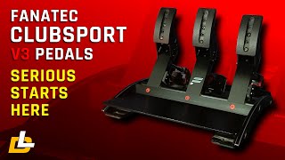 Fanatec Clubsport V3 Pedals  Popular For Good Reason [upl. by Aloysia]