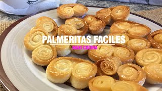 PALMERITAS FACILES CON 3 INGREDIENTES  Maxi Cocina [upl. by Nylannej112]