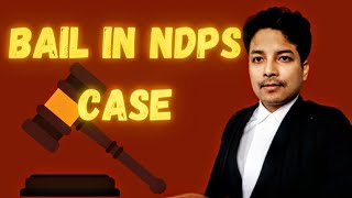 Bail in NDPS Case  Sec 37 of NDPS Act 1985 [upl. by Yaner74]