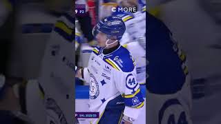 Carter Ashton breakaway goal vs Färjestad BK 29 november 2022 [upl. by Gill]