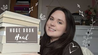 Huge BOOK HAUL  30 Books [upl. by Lihas95]