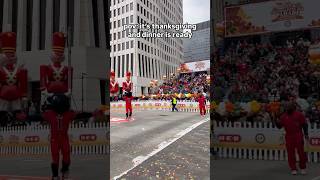 i got beans… greens… potatoes… tomatoes… 😋 houston texans nfl thanksgiving parade [upl. by Aecila597]