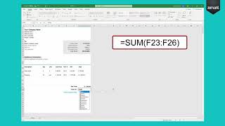 How to create an invoice template in Excel from scratch  Easy guide  Professional and attractive [upl. by Enelra]