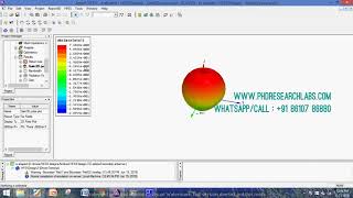 EShaped Patch Antenna at 487 GHz [upl. by Eltsirc]