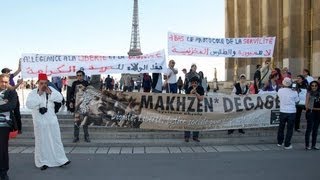 la fête de lallégeance à la liberté et à la dignité Paris le 1er septembre 2012 Interviews [upl. by Eednam492]