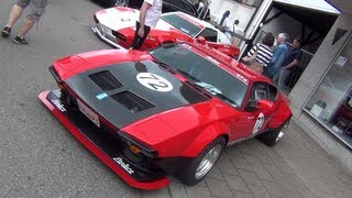 HD 420000€ De Tomaso Pantera GT4 Racecar [upl. by Jabin]