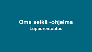 Oma selkä ohjelma loppurentoutus [upl. by Mascia]