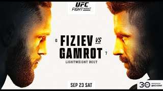 UFC FIGHT NIGHT FIZIEV VS GAMROT FULL CARD PREDICTIONS  BREAKDOWN 217 [upl. by Jordan252]