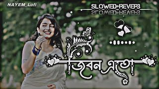 Jibon Eto Sukher Holo জীবন এতো সুখের হলো Slowed and Reverb Tiktok Trending Song [upl. by Meldoh]