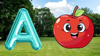 A Apple Song  Inspired By ABC song Gracies Corner  Nursery Rhymes  Kids Songs 94 [upl. by Etnoj]