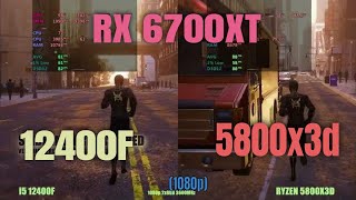 i5 12400 vs Ryzen 5800x3d  6700xt in 2024 [upl. by Selina]