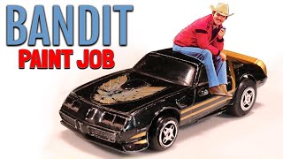 Painting Diecast Cars  Slam Shifter Restoration  Bandit Trans AM [upl. by Nhabois]