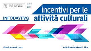 Attività culturali bandi per il 2025 della Regione Autonoma Friuli Venezia Giulia [upl. by Eerised365]