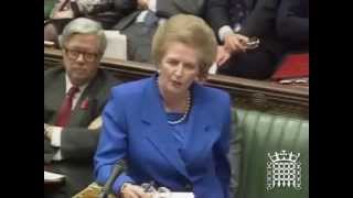 Margaret Thatcher  No No No to the European Economic and Monetary Union [upl. by Nanete]