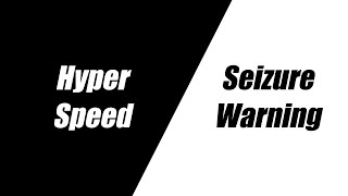 Black amp White Screen  Color Changing Hyper Speed Effect 10 Hours SEIZURE WARNING [upl. by Yves]