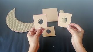 DIY 🌙 Ramadan Craft Idea ⭐ with Cardboard I Eid Decoration I Best Out of Waste I Ramzan Crafts Idea [upl. by Rhodia100]