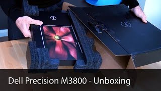 Dell Precision M3800 Unboxing [upl. by Tonjes300]