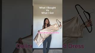 Online Bridesmaid Dress from BirdyGrey birdygrey expectationvsreality dressreview fashion [upl. by Devondra755]