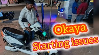 Okaya Electric Scooter Starting issues [upl. by Pliske]