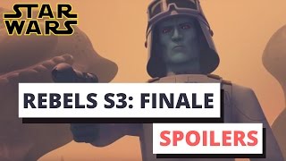 Rebels Season 3 Finale SPOILERS  Zero Hour Plot Leak  Does Thrawn Die [upl. by Rikahs232]