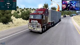 Marcopolo Paradiso G8 1450LD travelling  Real Emergency Euro Truck Simulator2 150 [upl. by Rene]