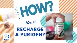 How To Recharge Purigen with English Subtitle [upl. by Korfonta]