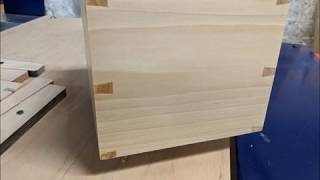 Cutting thru dovetails with a ShopBot Desktop Max part 1the tails [upl. by Zeuqram359]