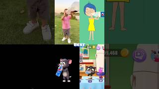 Pepsi big cola 🍾mytalkingtom challenge shortsvideo cute tomfunny [upl. by Ttergram]