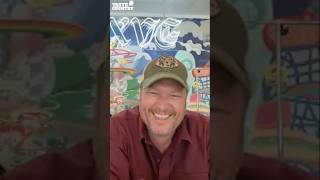 He liked our Dad Joke  Blake Shelton interview hightlight [upl. by Milt]