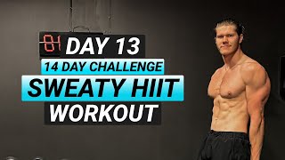 10 MIN SWEATY HIIT WORKOUT FOLLOW ALONG BODYWEIGHT  14 DAY MUSCLE PRESERVATION WEIGHT LOSS [upl. by Beverly]