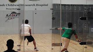 2010 US OPEN RACQUETBALL SUPER SLOW 057 [upl. by Camilo]